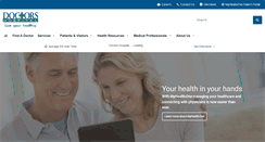 Desktop Screenshot of doctors-hospital.net